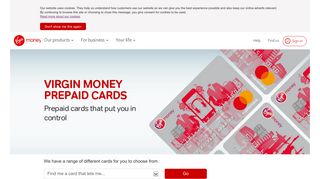 Virgin Money prepaid cards