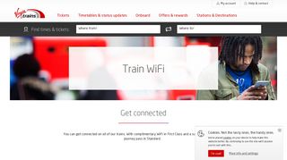WiFi Access - Get Connected - Virgin Trains