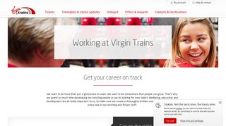 Careers and Workplace - CSR - Virgin Trains