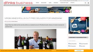 Virgin Wines rolls out free delivery for WineBank - The Drinks Business