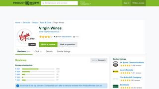 Virgin Wines Reviews - ProductReview.com.au
