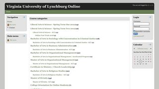 Virginia University of Lynchburg Online