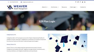 529 Plan Login | Weaver Wealth Management