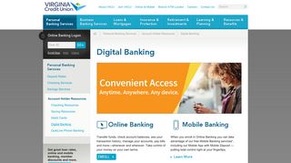 Digital Banking | Virginia Credit Union
