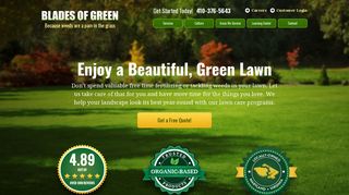 Blades of Green: Lawn Care Company in Maryland & Virginia