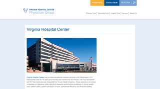 Virginia Hospital Center – VHC Physician Group