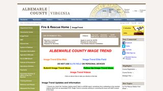 ImageTrend - Albemarle County