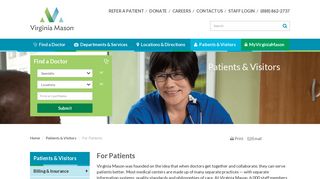 For Patients | Virginia Mason Medical Center, Seattle