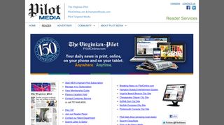 The Virginian-Pilot Reader Services - Pilot Media