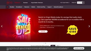 Broadband, TV, Phone & Mobile | Virgin Media Ireland
