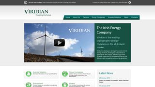 Viridian Group Website - Home