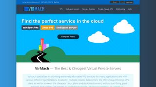 Cheap Windows VPS & Linux VPS - VirMach.com | The Best ...