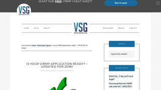 Is your VIRMP application ready? - UPDATED for 2018!! - VetMed ...