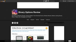 VirtNext Review - Is It Legit Software? - Binary Options Review