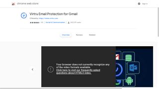 Virtru Email Protection for Gmail - Google Chrome