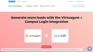 Generate more leads with the Virtuagym + Campus Login integration ...