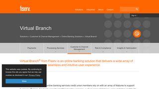 Credit Union Online Banking, Virtual Branch Banking | Fiserv