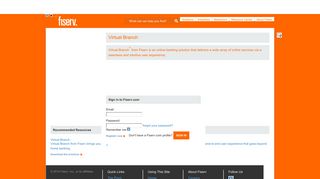 Virtual Branch | Fiserv