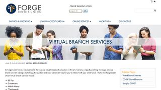 Forge Credit Union - Virtual Branch Services