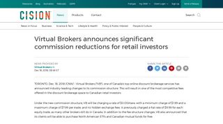 Virtual Brokers announces significant commission reductions for ...