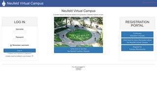 Neufeld Virtual Campus: Log in to the site