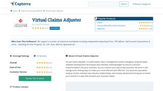 Virtual Claims Adjuster Reviews and Pricing - 2019 - Capterra