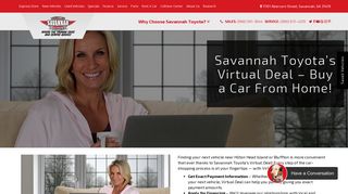 Virtual Deal – Buy Cars From Home | Savannah Toyota