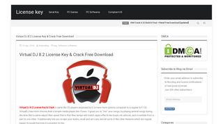 Virtual DJ 8.2 License Key & Crack Free Download