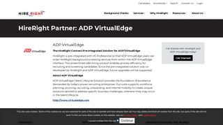 HireRight Partner: ADP VirtualEdge | HireRight APAC