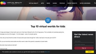 Top 10 virtual worlds for kids - Virtual Reality Society
