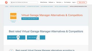 Virtual Garage Manager Alternatives & Competitors | G2 Crowd