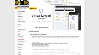 Digital Monitoring Products | Virtual Keypad Browser