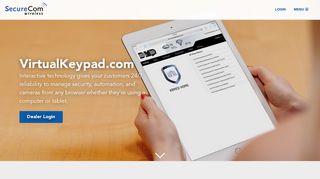 MyVirtualKeypad.com | SecureCom Wireless