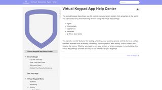 Virtual Keypad App Help Center - Manula