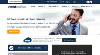 Virtual Landline - UK Landline Phone Numbers to Mobile Service