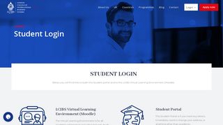Student Login - LICBS Virtual Learning Environment and Student Portal