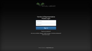 Virtual Library Portal | SpecSimple