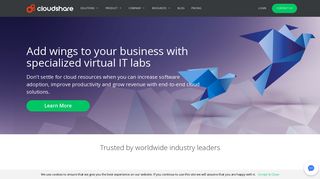 CloudShare: Specialized Virtual IT Labs