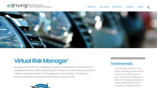 Virtual Risk Manager (VRM) - eDriving