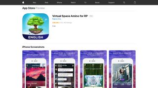 Virtual Space Amino for RP on the App Store - iTunes - Apple
