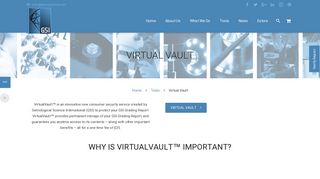 Your Virtual Vault | Gemological Science International