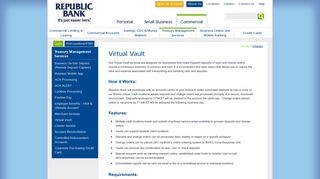 Virtual Vault | Republic Bank
