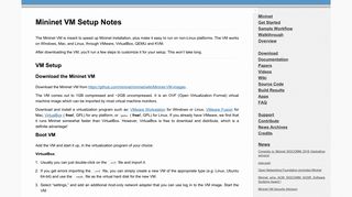 Mininet VM setup notes - Mininet