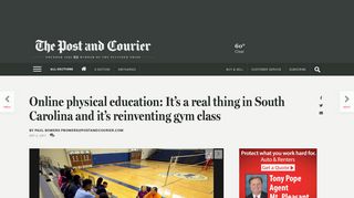 Online physical education: It's a real thing in South Carolina and it's ...