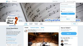 Virtual Sheet Music (@VSheetMusic) | Twitter