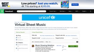 Virtual Sheet Music - Download.com - CNET Download