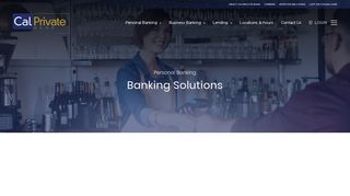 Banking Solutions | CalPrivate Bank
