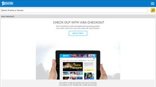 Visa Checkout | Ticketek Australia