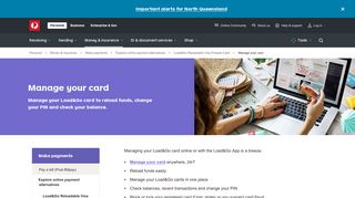 Manage your card - Australia Post