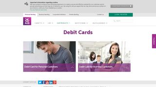 Visa Debit Card - AIB